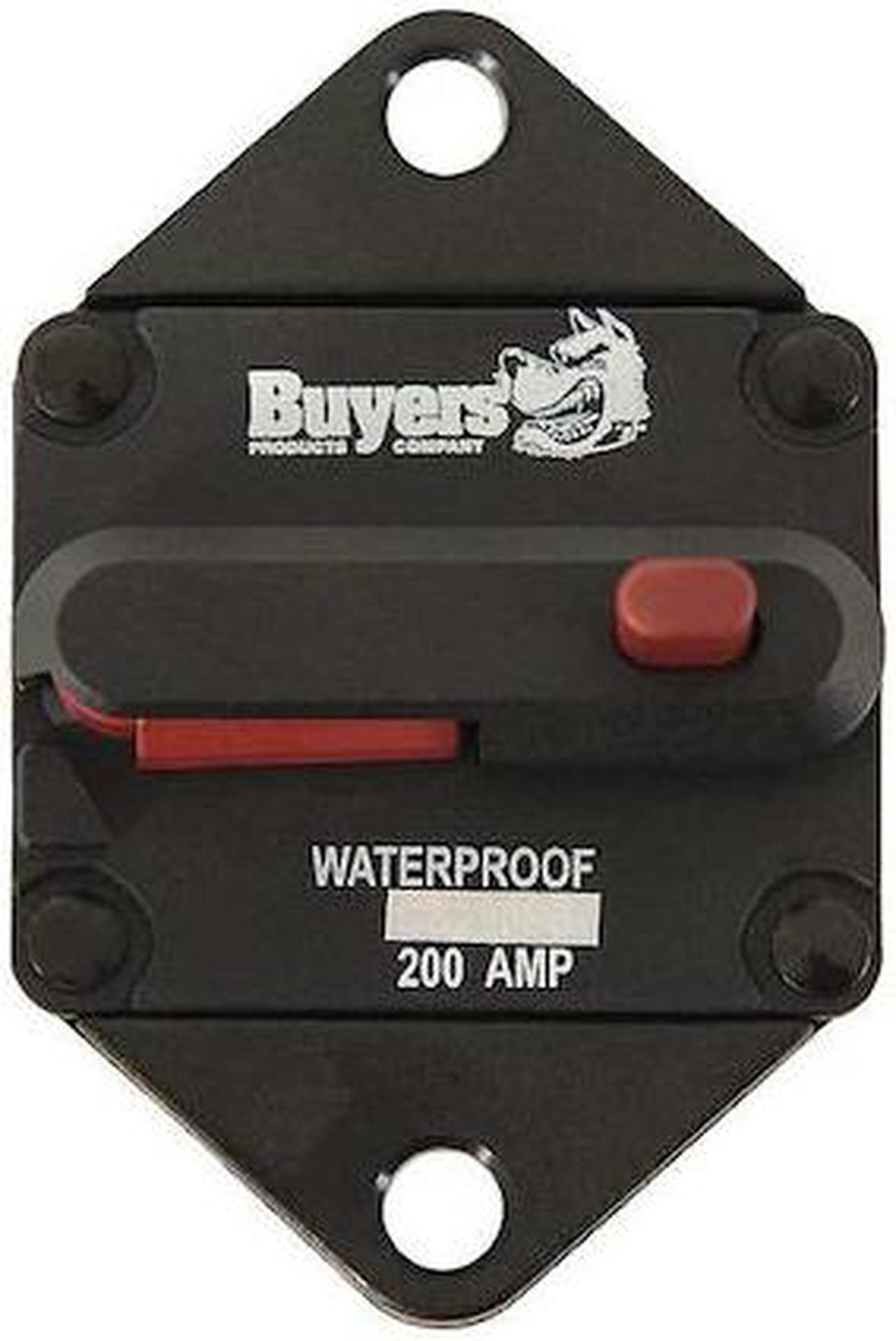 Main image of BUYERS PRODUCTS CB202PB Push-to-Trip Circuit Breaker,200A