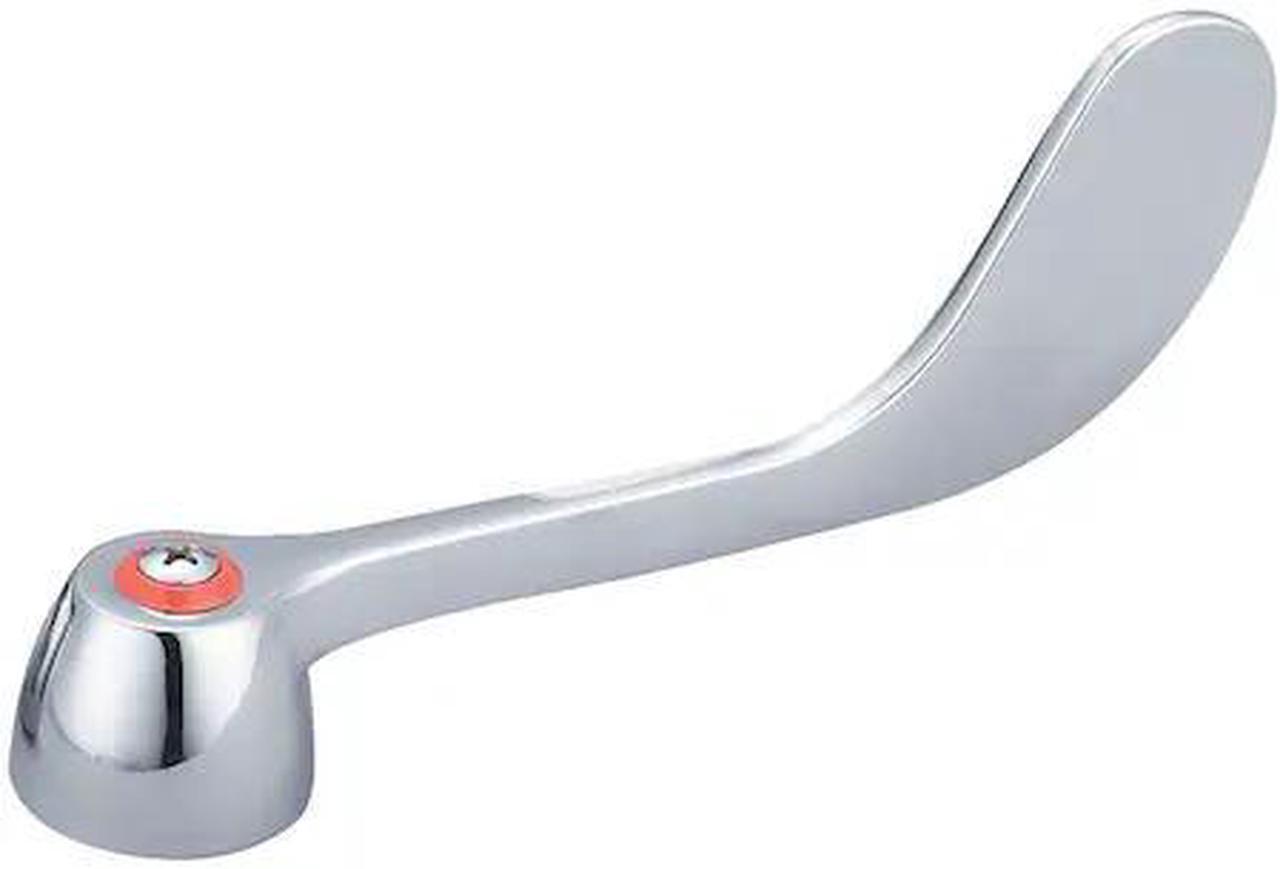 Main image of CENTRAL BRASS G-4149-H Wrist Handle (6") With Red Index Ring And Screw-Hot,