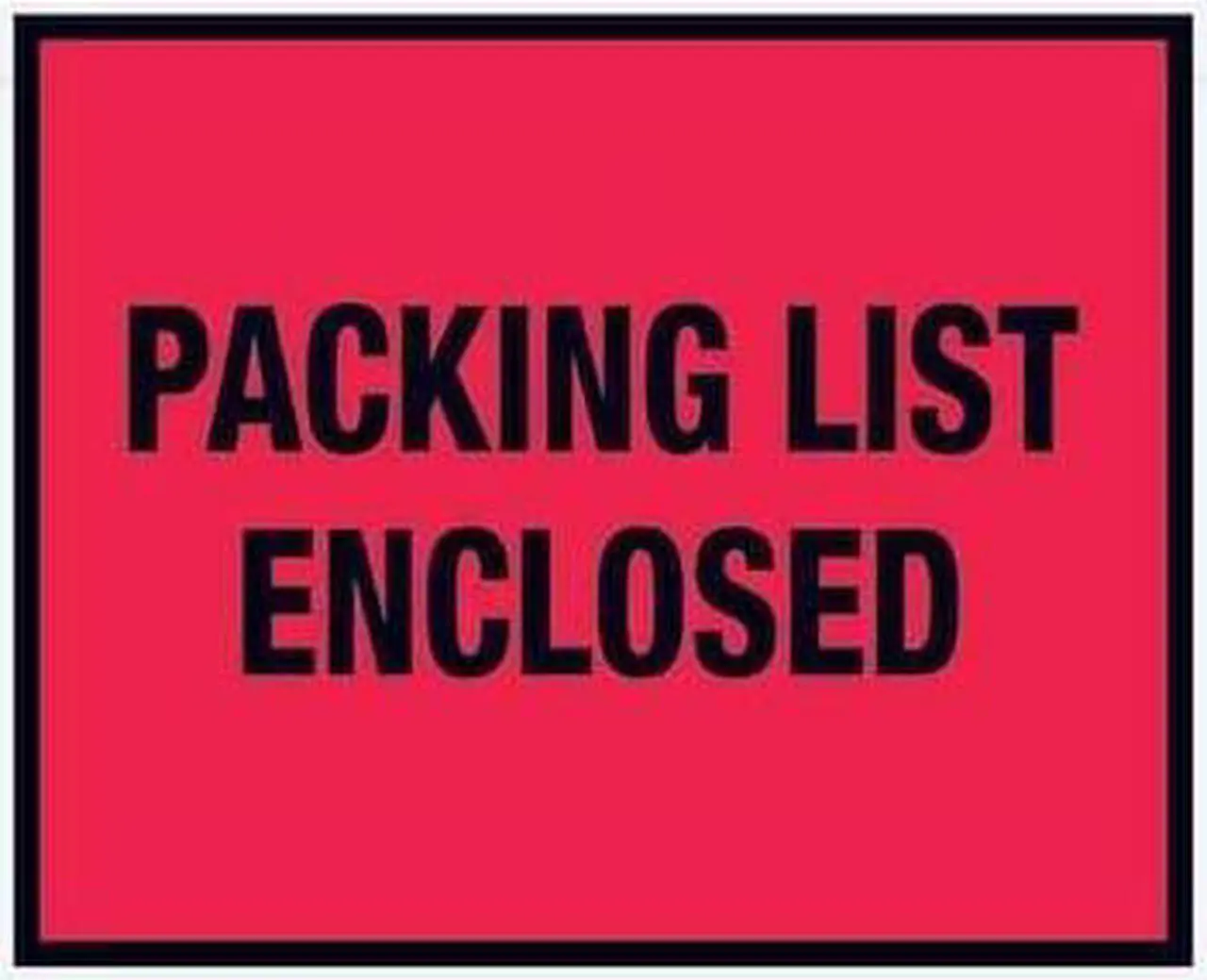 Main image of TAPE LOGIC PL406 Tape Logic "Packing List Enclosed" Envelopes, 7" x 5 1/2",