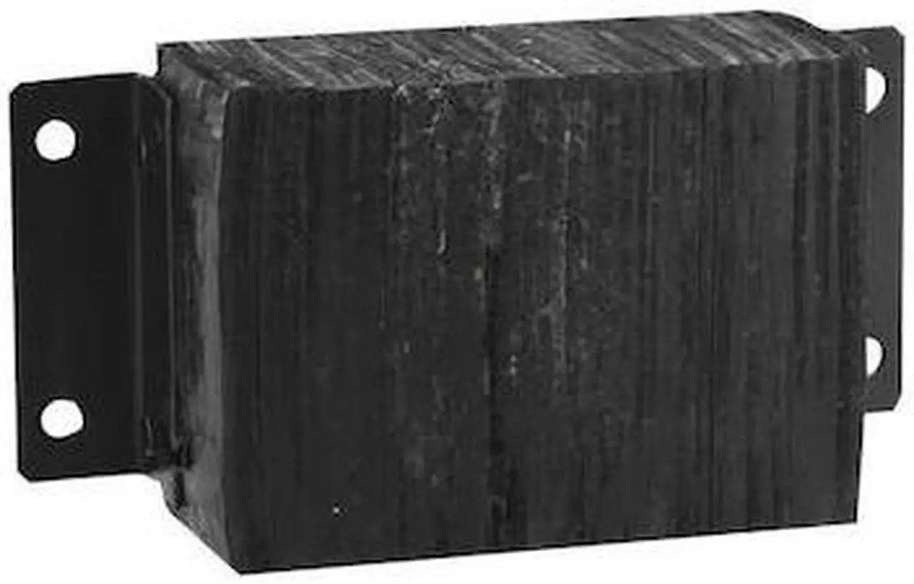 Main image of ZORO SELECT 4W942 Dock Bumper,10x6x14-3/4 In.,Rubber