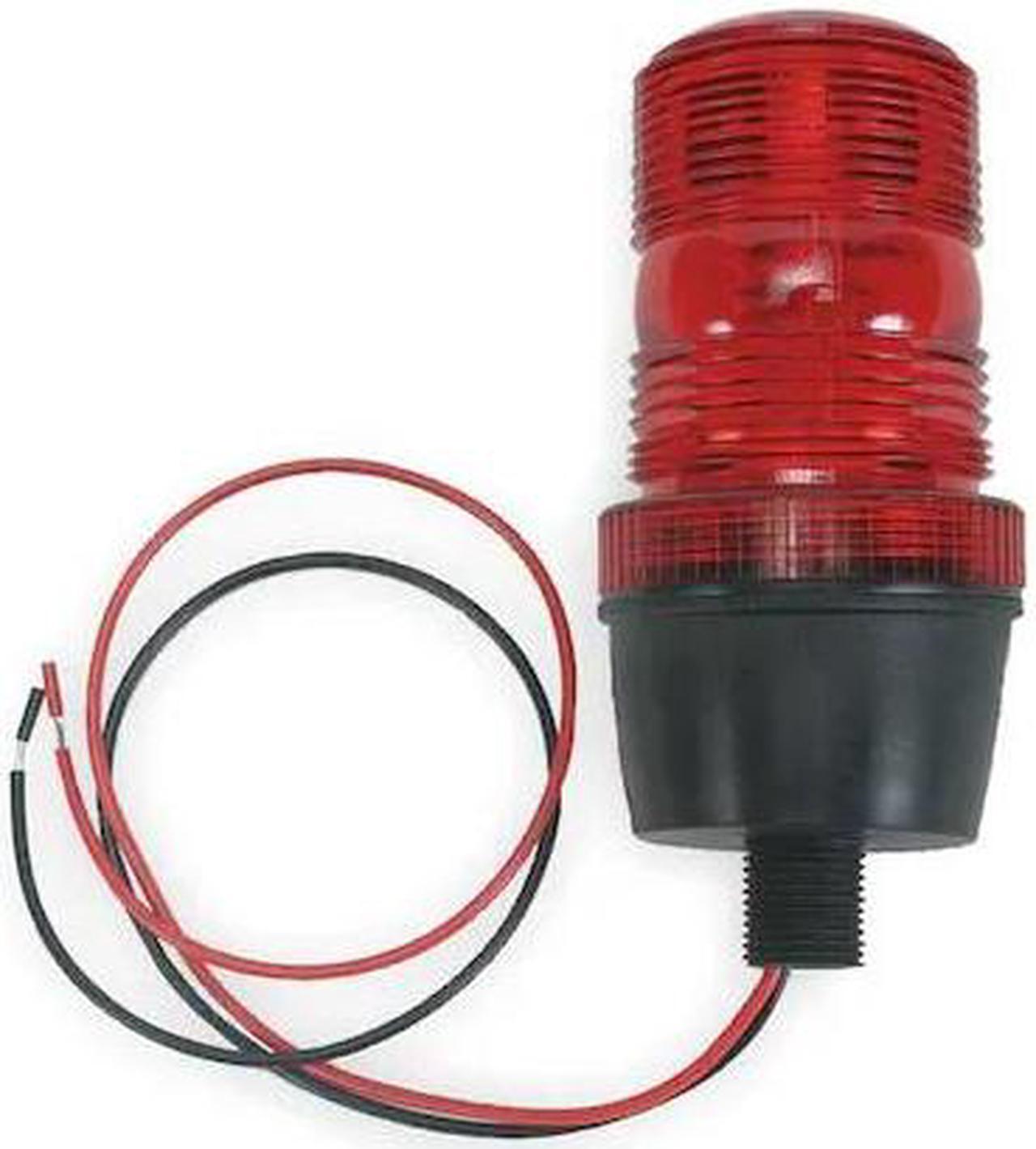 Main image of ZORO SELECT 2ERP1 Warning Light,Strobe,Red,12 to 80VDC