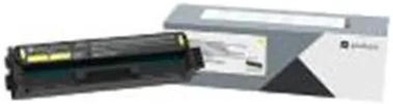 Alt view image 5 of 6 - Lexmark C340X40 Laser Toner Cartridge Yellow in Retail Packaging