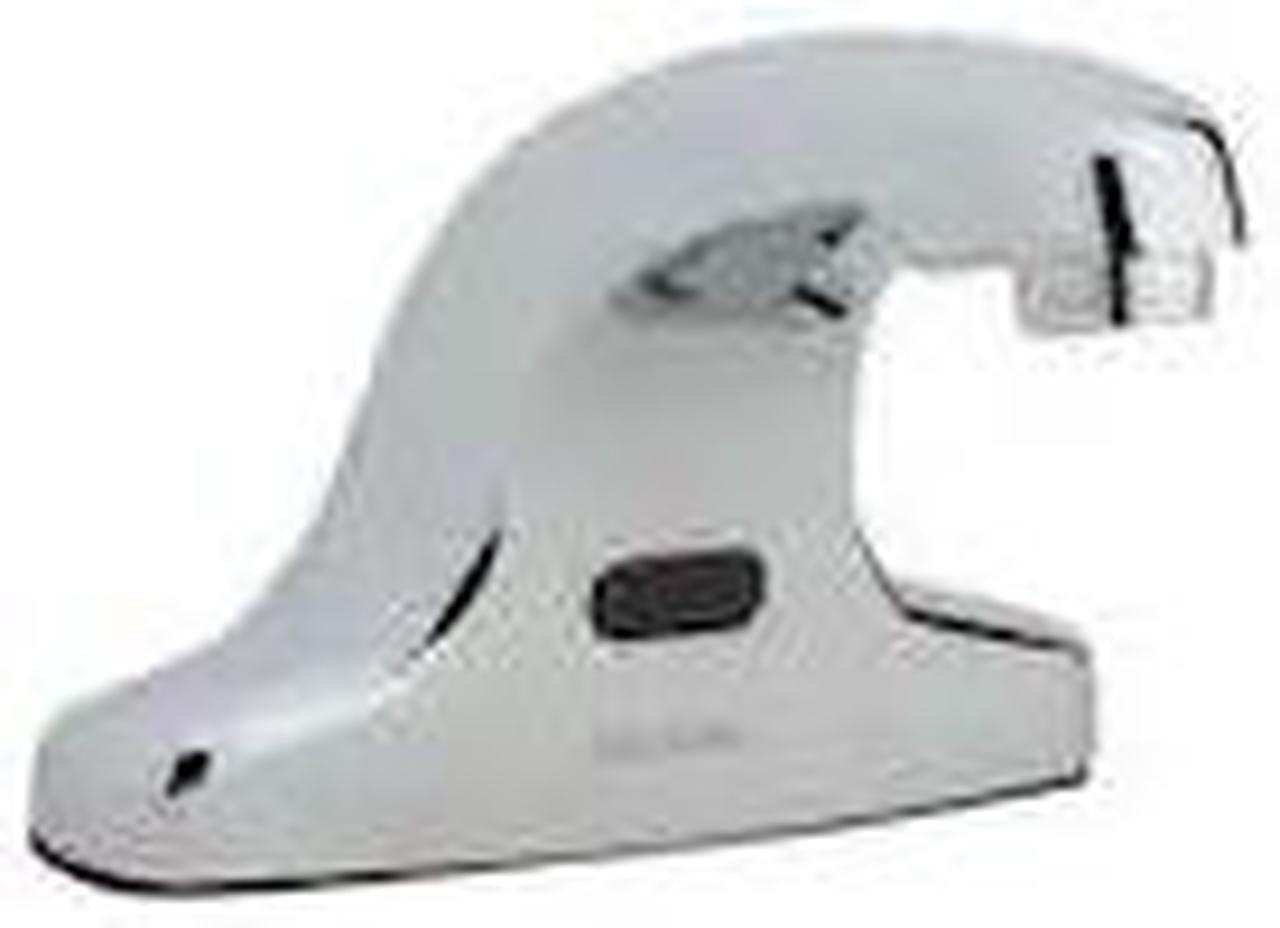 Alt view image 2 of 2 - Elkay Commercial Electronic Lavatory Battery Powered Deck Mount Faucet with Cast Fixed Spout Chrome