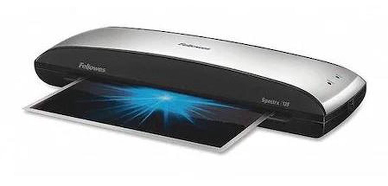 Alt view image 2 of 20 - Fellowes Spectra 125 Laminator 12-1/2" W Cap Silver/Black 5739701