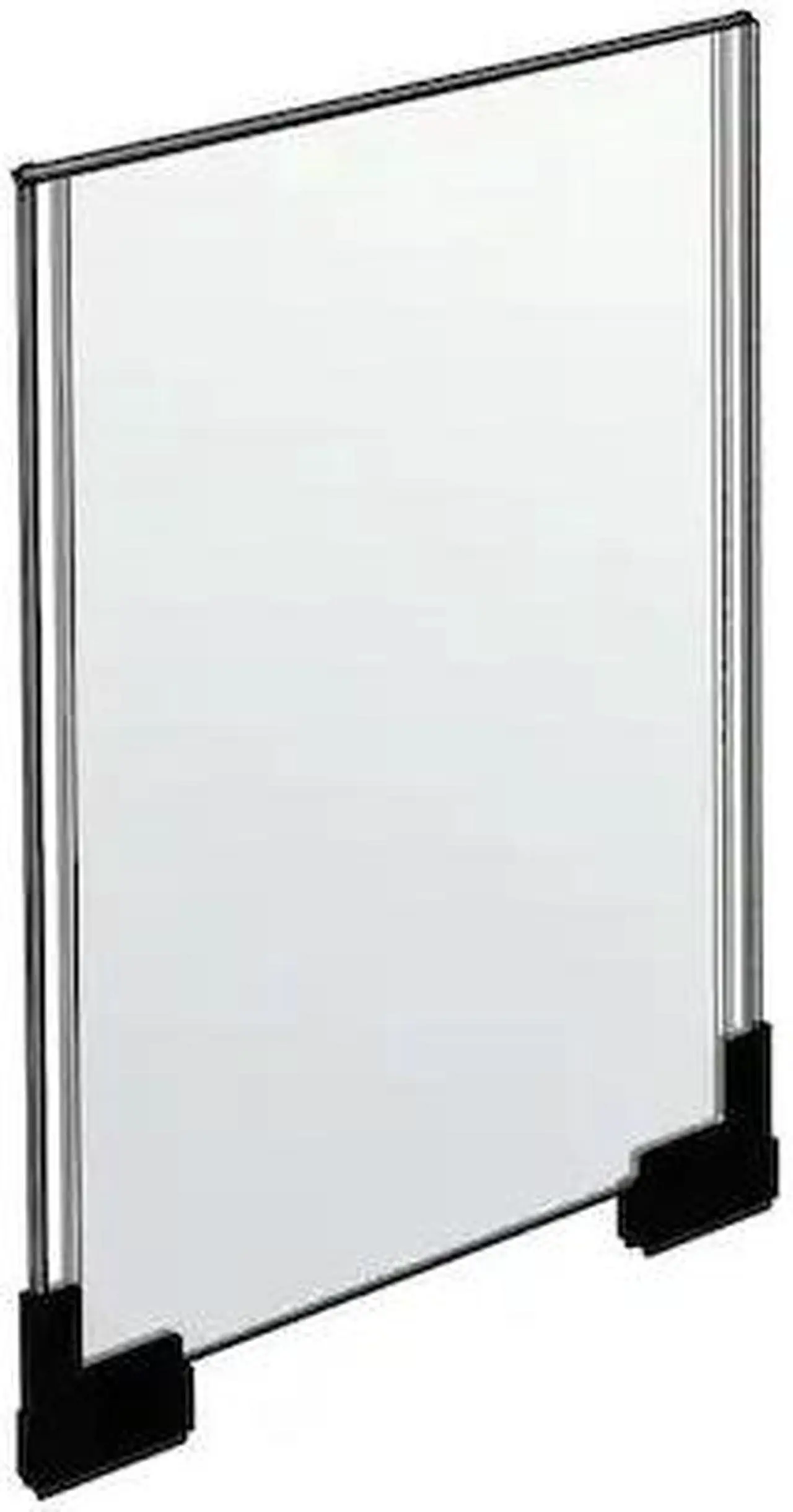 Main image of AZAR DISPLAYS 109906 Two-Sided Large Acrylic Sign Holder W/ Magnetic Boots 11"