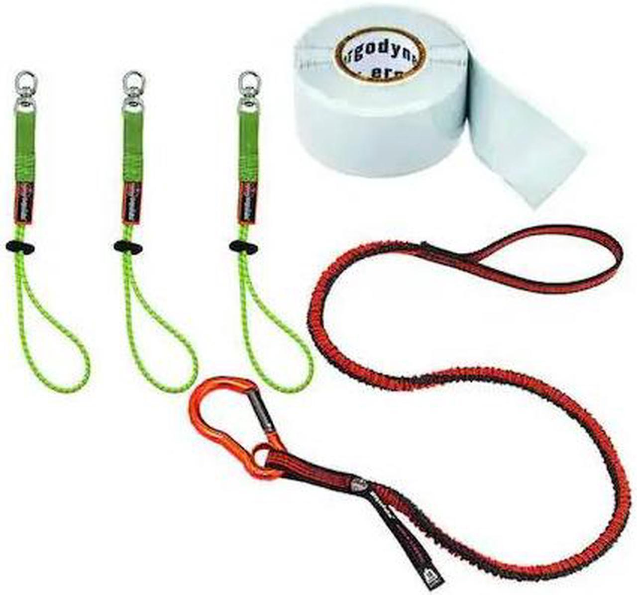 Alt view image 2 of 8 - Ergodyne Tool Tethering Kit,3 Attachments  3182