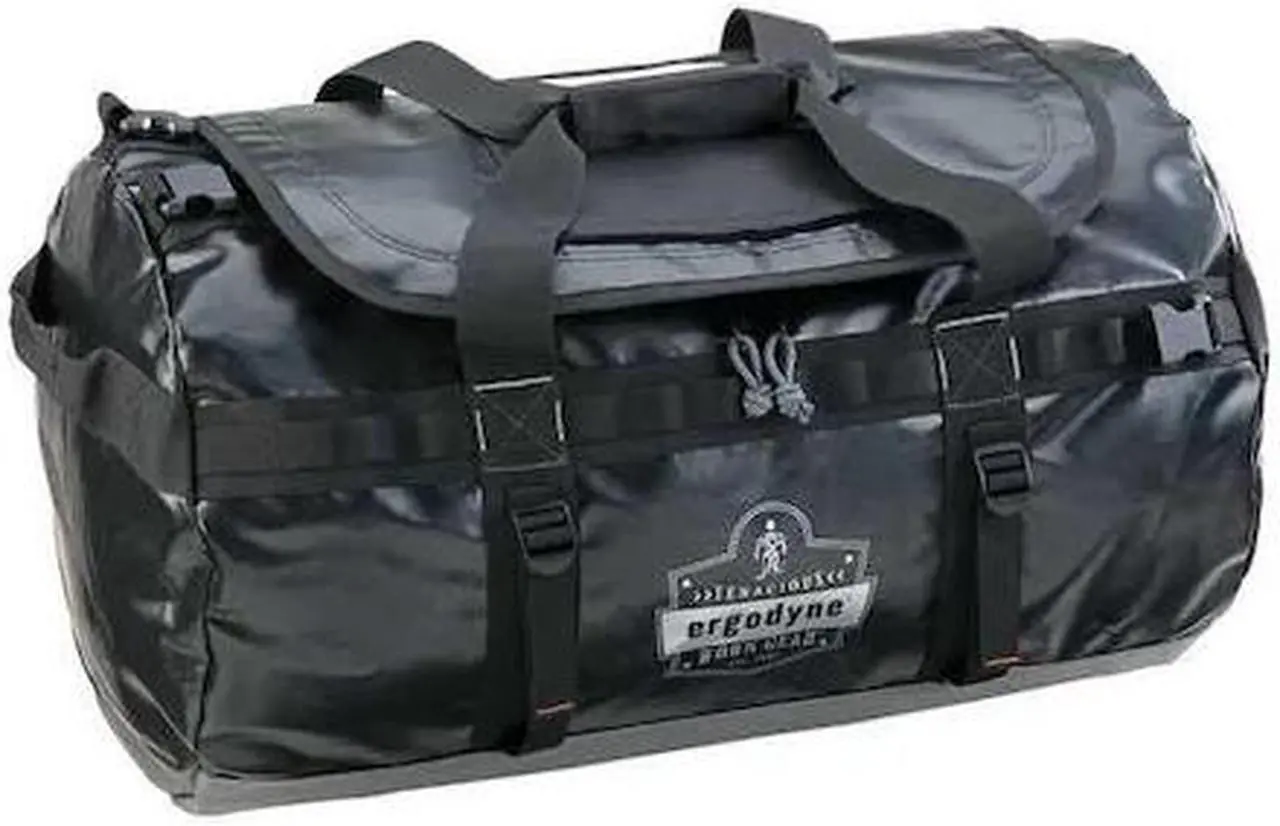 Main image of ARSENAL BY ERGODYNE GB5030L Duffel Bag, Water-Resistant Tarpaulin, Black, 2