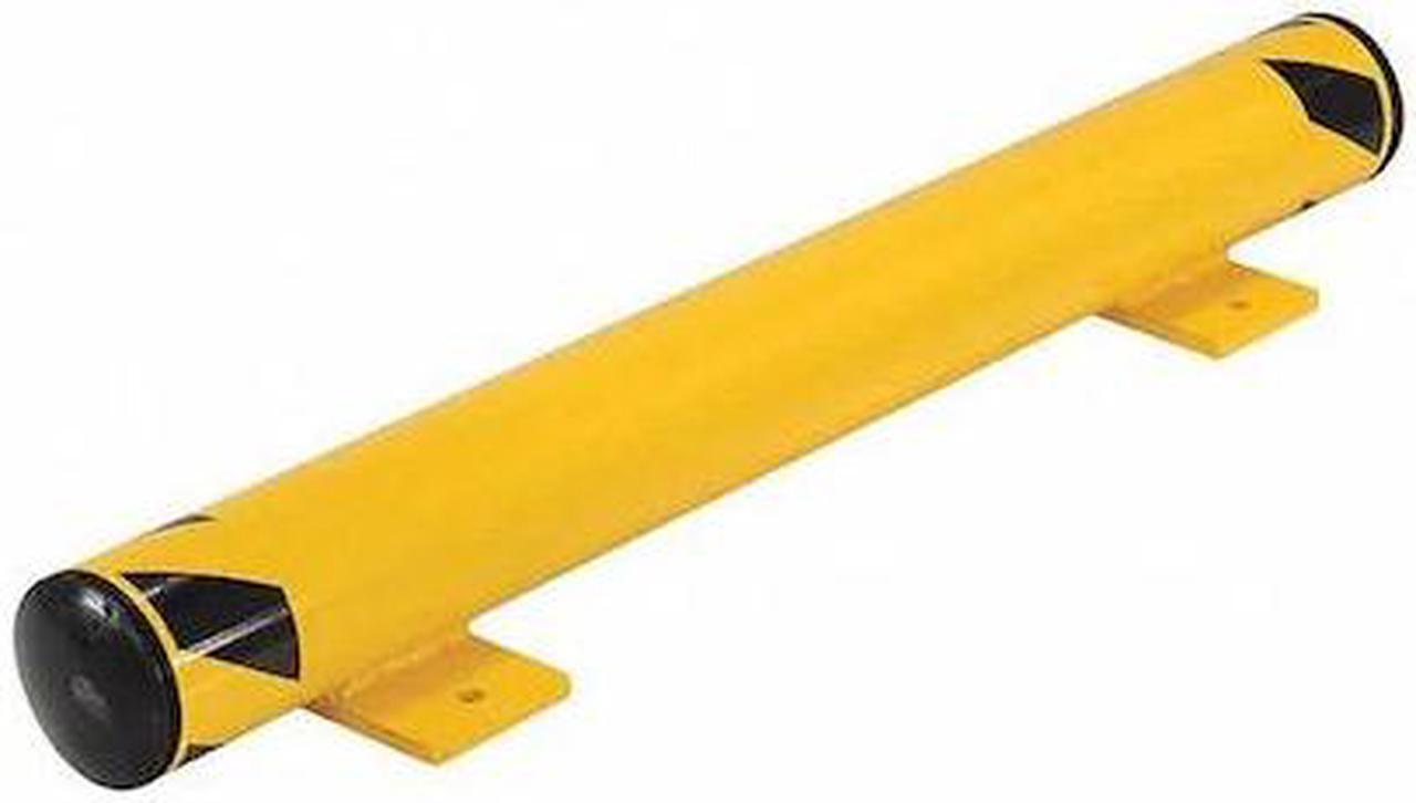 Main image of ZORO SELECT FSBOL-42 Floor Stop Bollard,4-1/2",Yellow