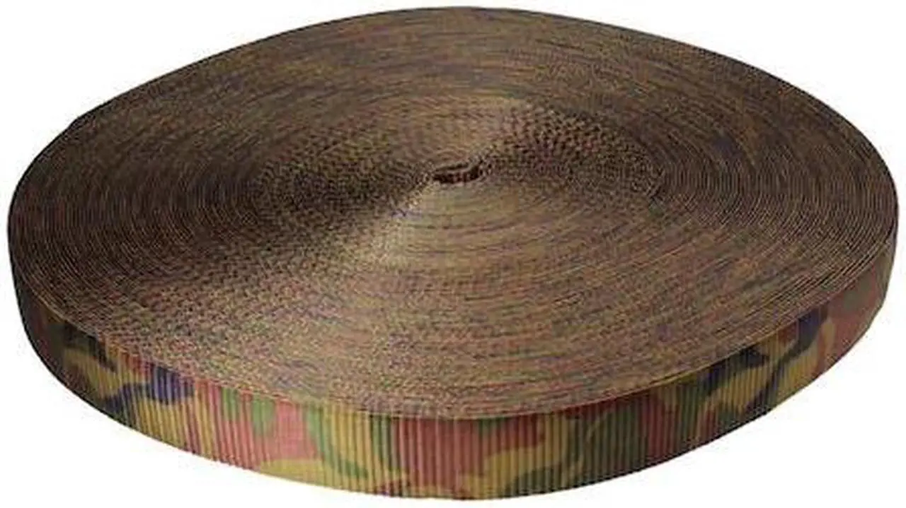 Alt view image 2 of 2 - US Cargo Control 2" x 300 12K Polyester Cargo Webbing - Camo