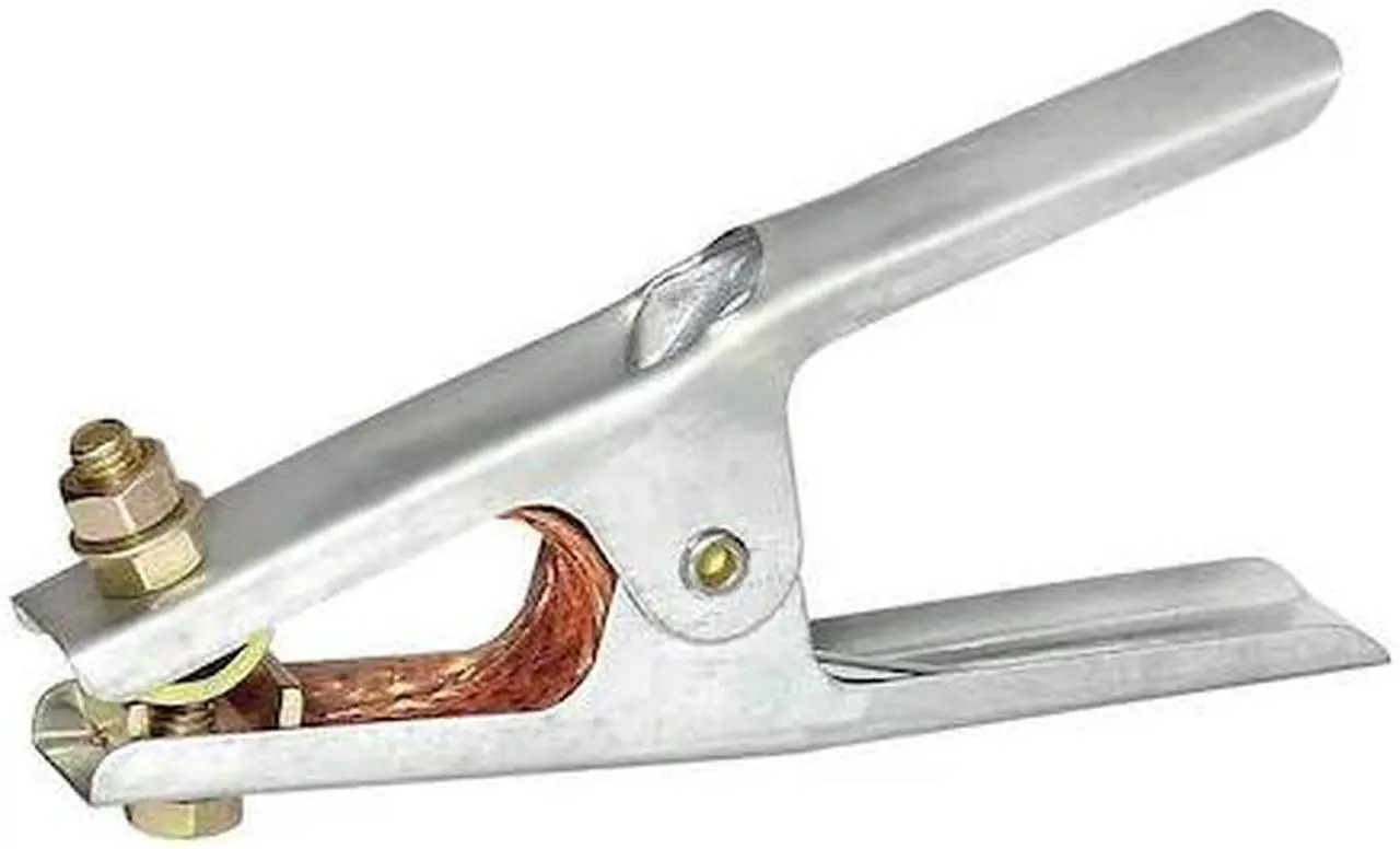 Main image of ZORO SELECT 19N765 Steel Ground Clamp 200A, Jaw Open 1/2ln