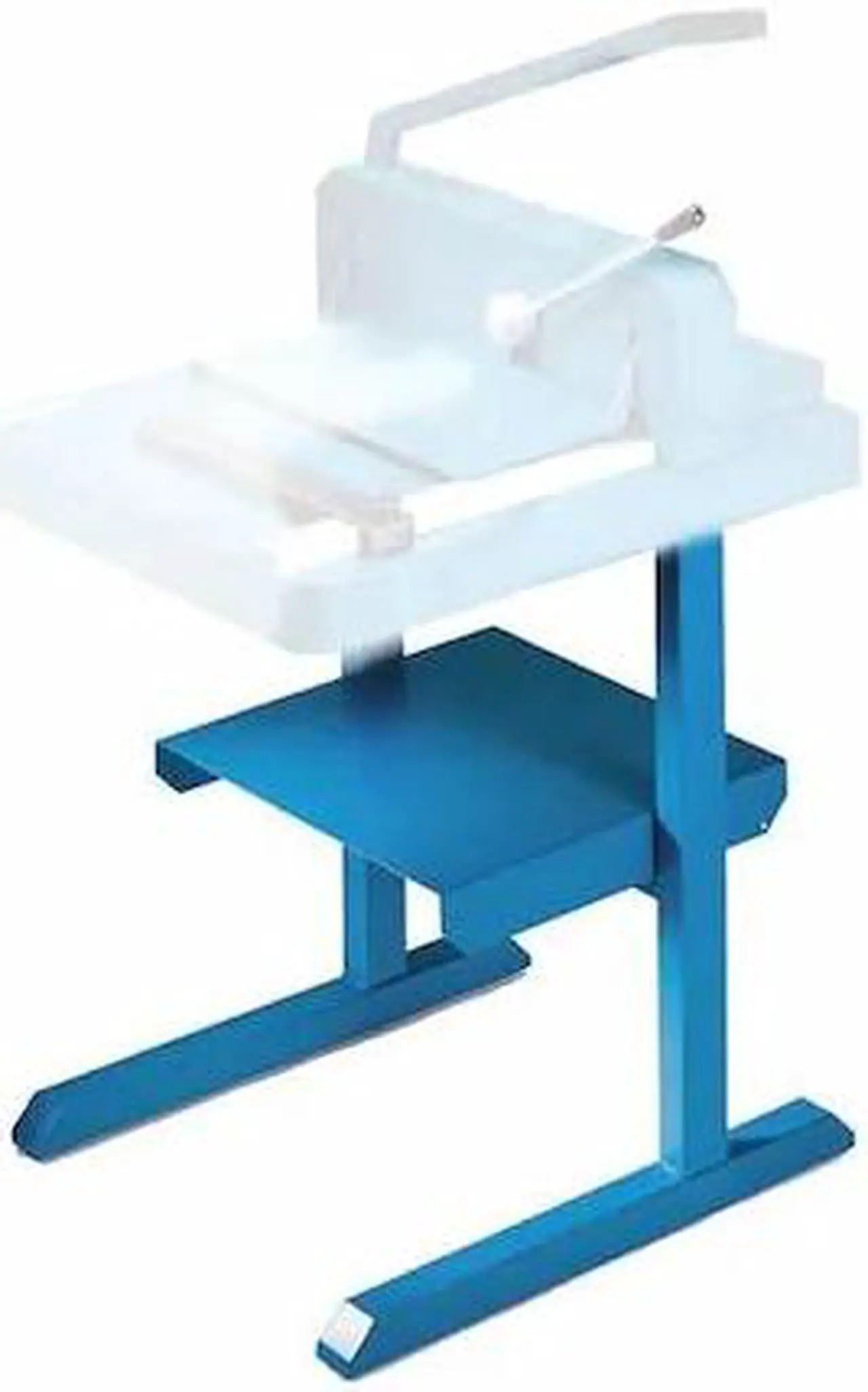 Alt view image 6 of 6 - Dahle 712 Trimmer Stand w/Tray, Ensures Optimal Height, German Engineered, Steel, for Dahle 842 & 846 Professional Stack Cutters
