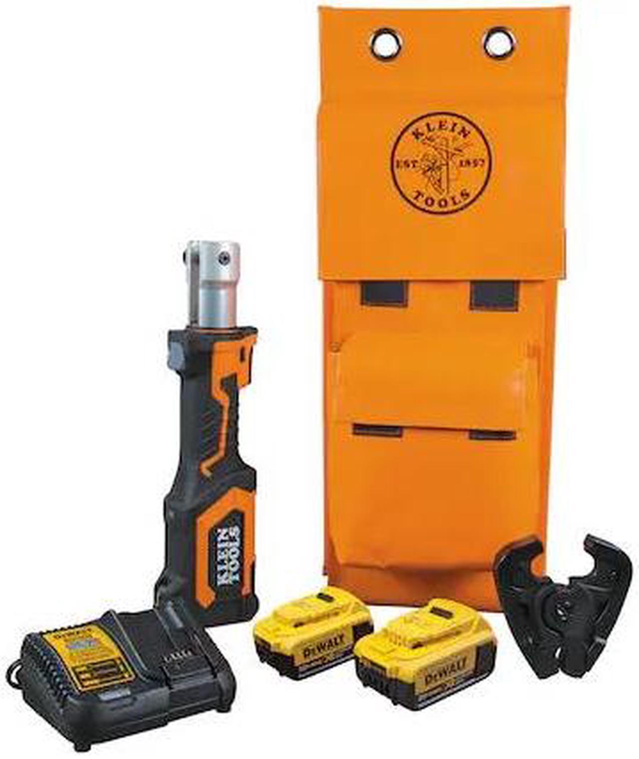 Main image of KLEIN TOOLS BAT207T24H 26" Battery Operated Cable Crimper Copper: 600 MCM;