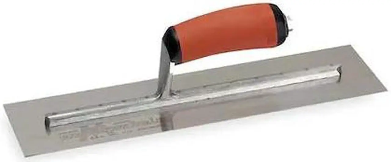 Alt view image 2 of 2 - Concrete Finish Trowel, 14 In, Soft Grip