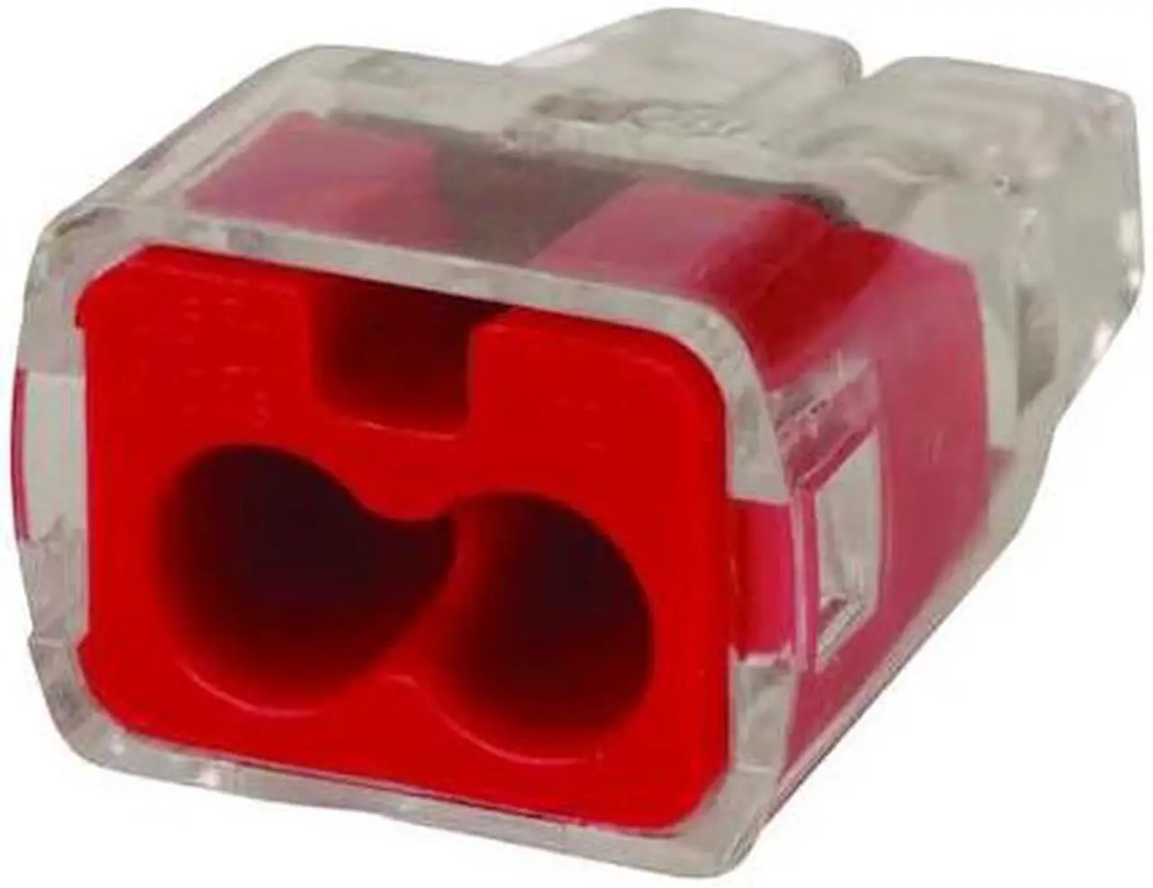 Alt view image 3 of 3 - IDEAL 30-1032 Push In Connector,2 Port,Red,PK100