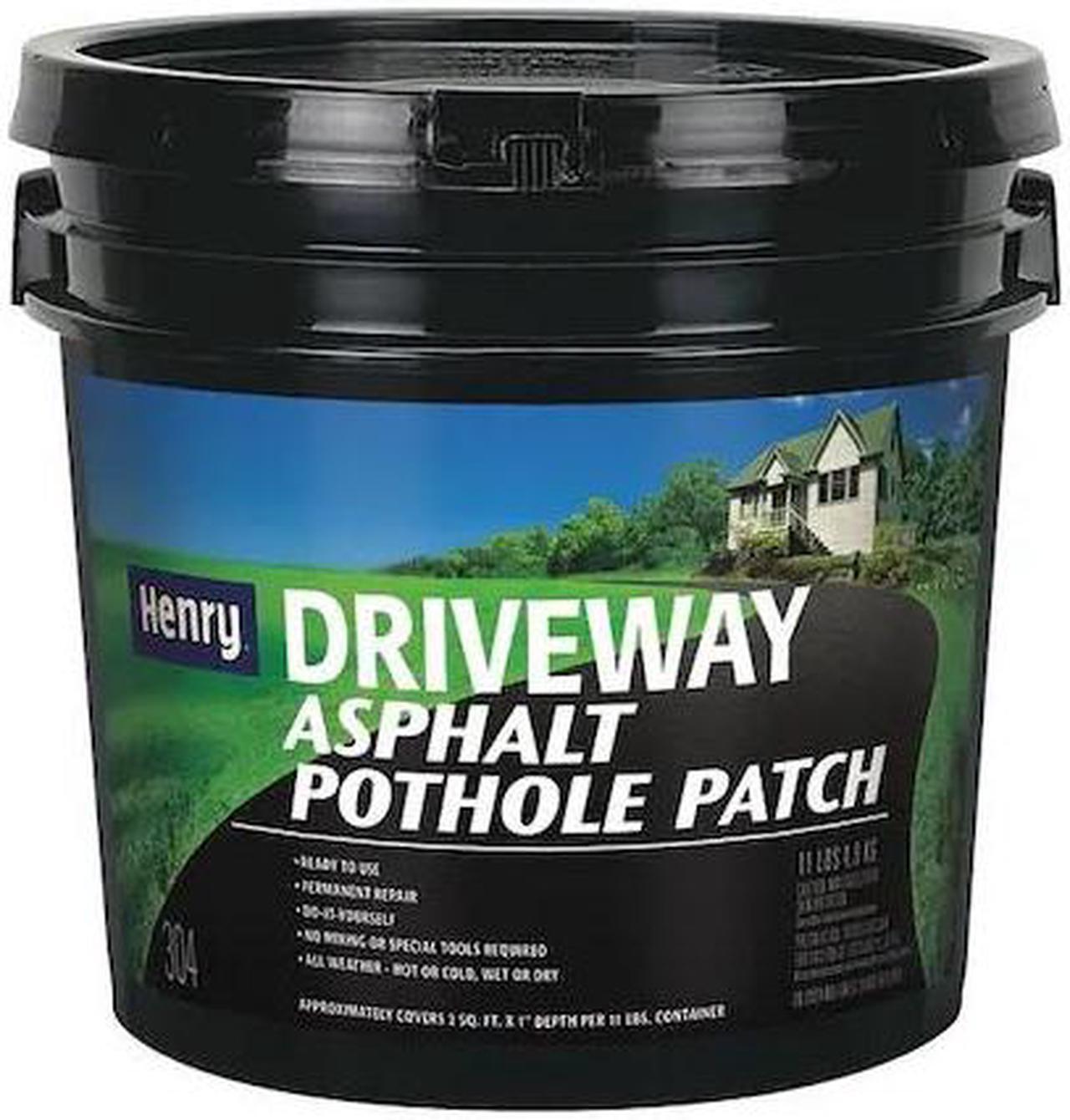 Main image of HENRY HE304044 11 lb. Blacktop Patch, Flat Finish, Black, Solvent Base