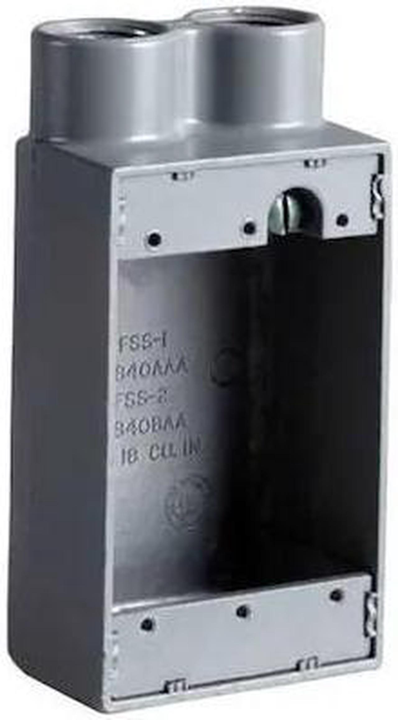 Alt view image 3 of 3 - KILLARK FSS-2 Device Box,3/4" Hub,Shallow,2.87" W