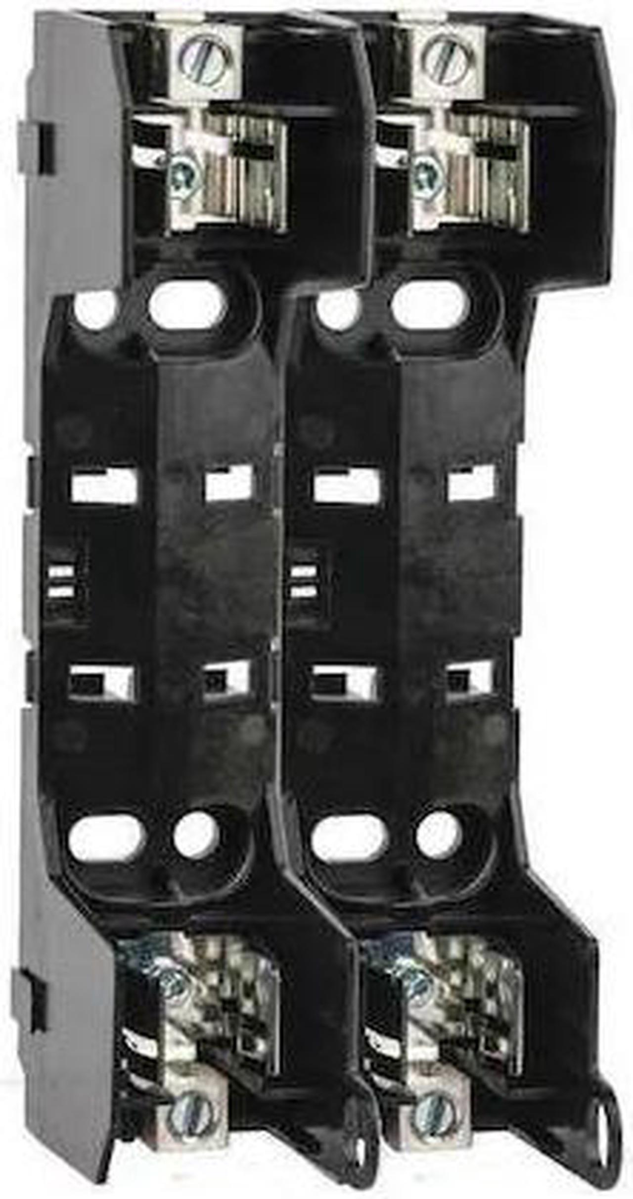 Main image of EATON BUSSMANN HM60030-2CR Open Fuse Block, H; K5 UL Class, 2 Poles, 0 to 30A