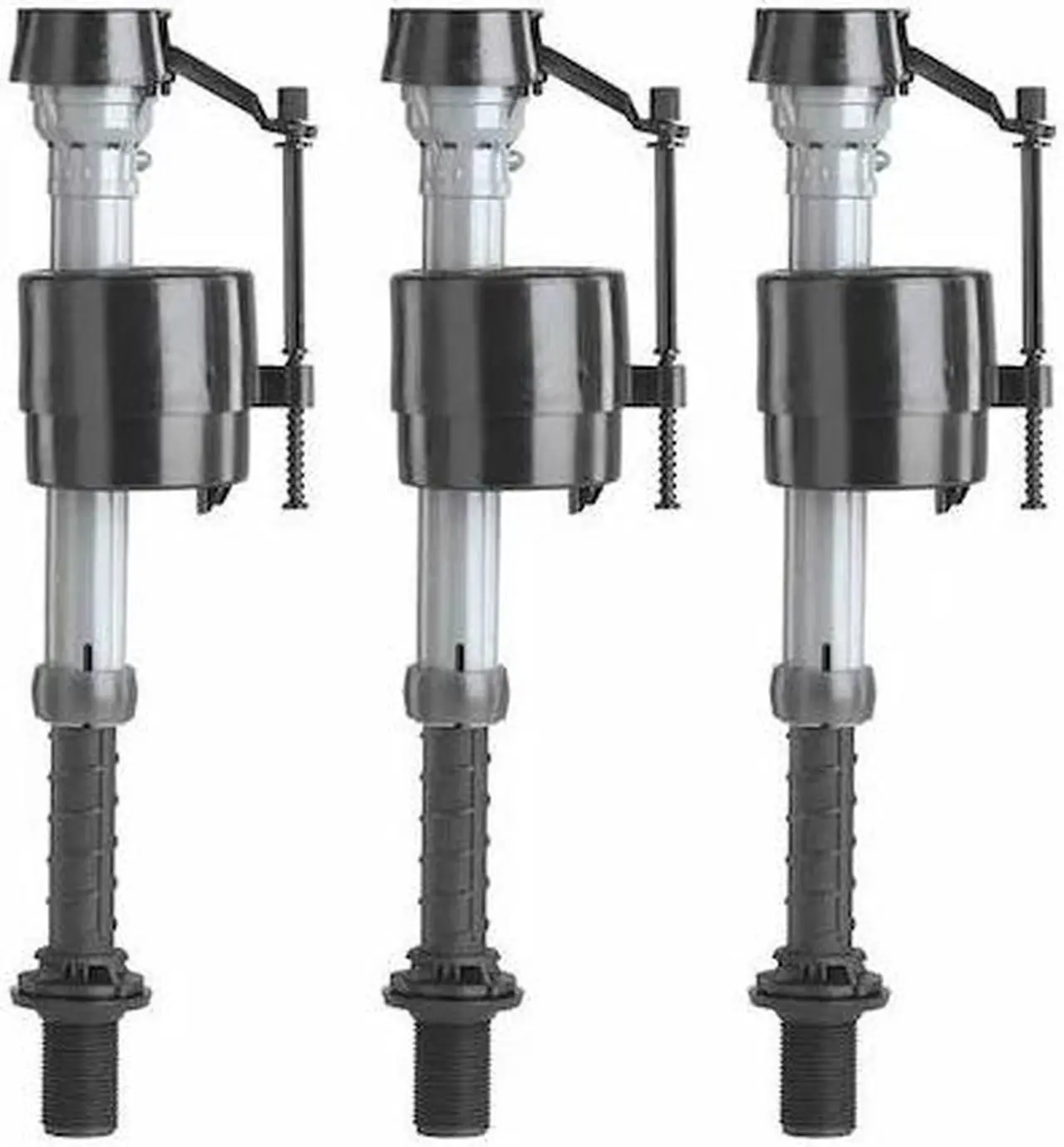 Alt view image 4 of 4 - Fluidmaster 3.5 - 7 GPF Plastic Universal Anti-Siphon Fill Valve (3 Ct.)