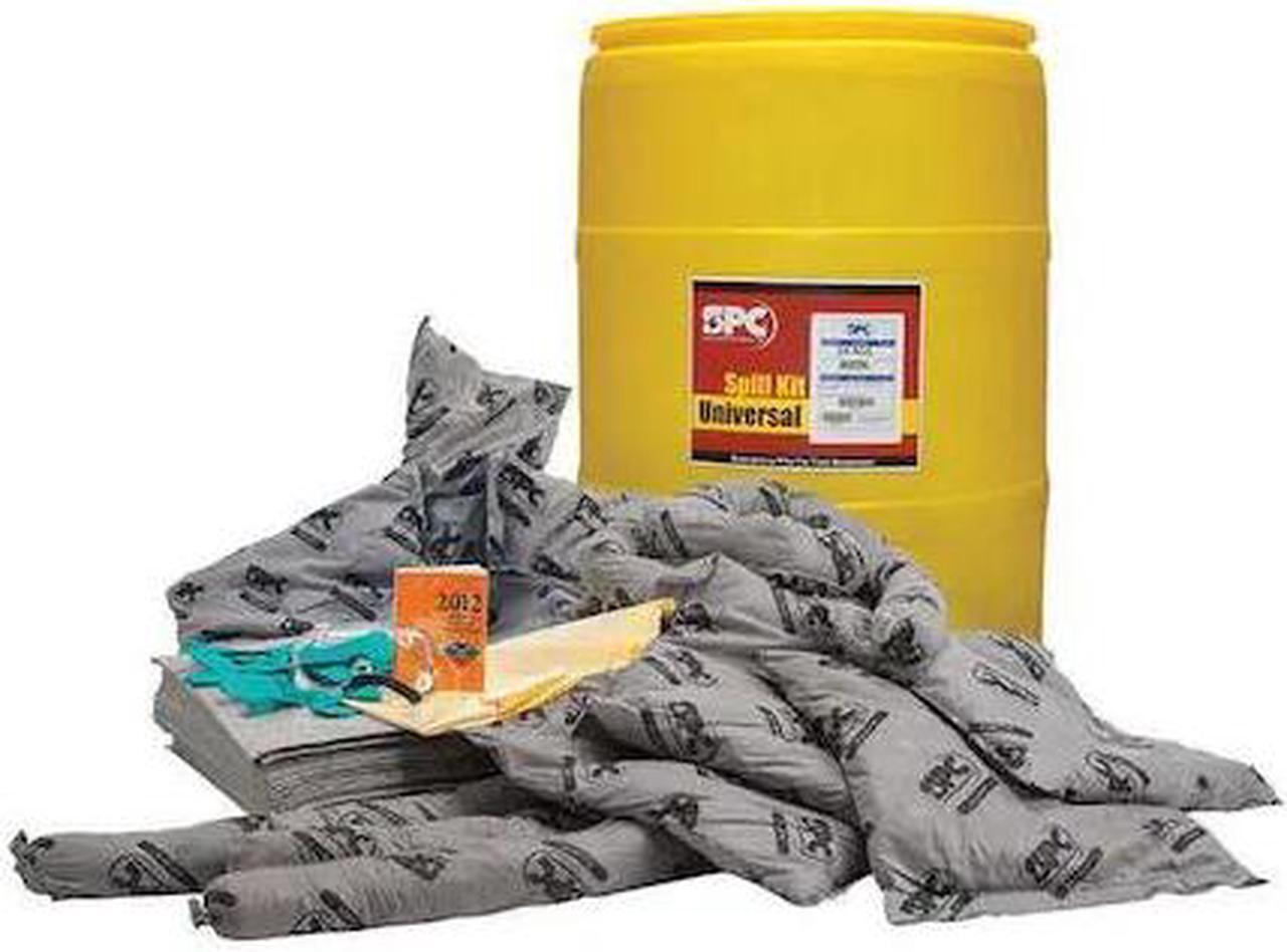 Main image of BRADY SPC ABSORBENTS SKA-55 Spill Kit, Universal, Yellow