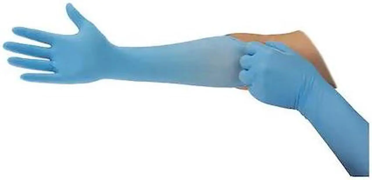 Main image of ANSELL 93-243 93-243, Disposable Gloves, 4.7 mil Palm, Nitrile, Powder-Free,