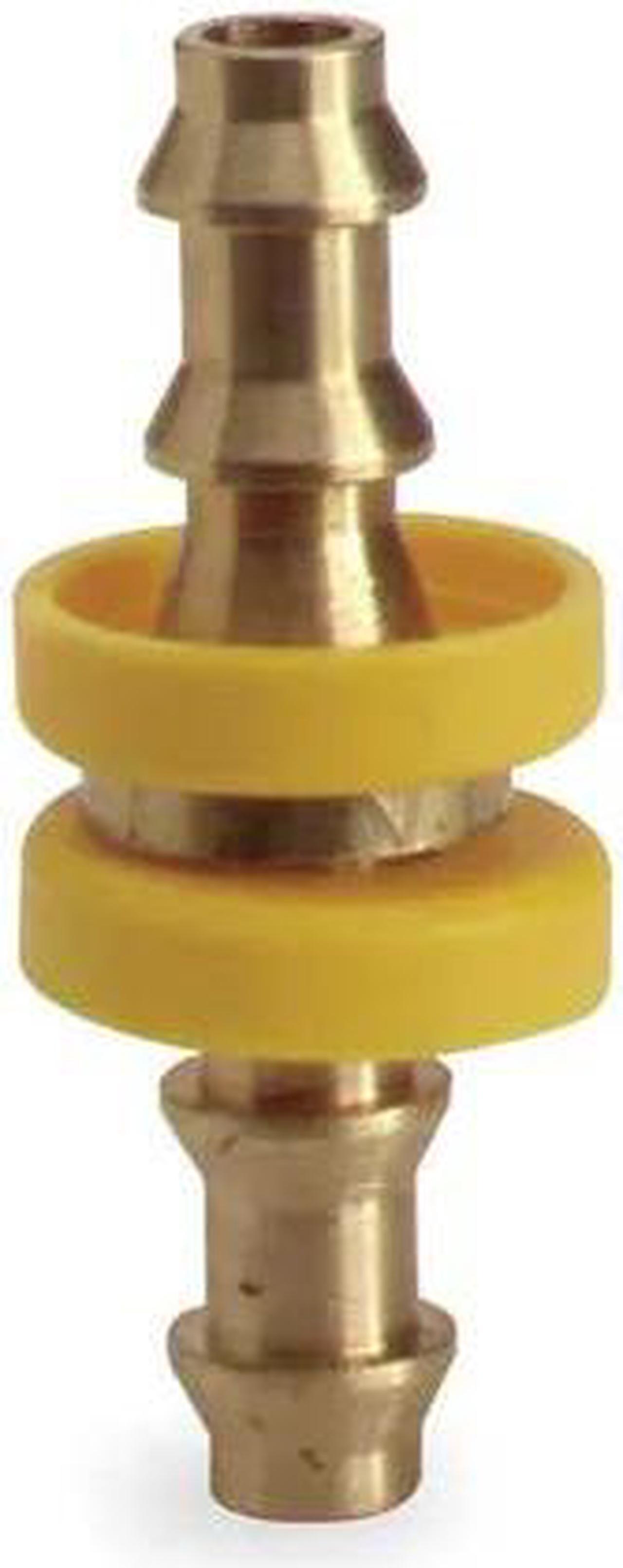 Main image of ZORO SELECT 5A249 Hose Mender,1/4 In. ID,Brass