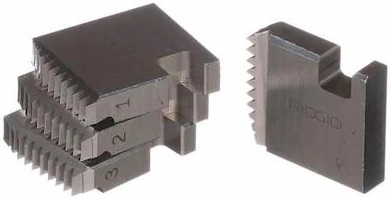 Alt view image 6 of 7 - RIDGID 37835 Pipe Thread Dies,1 In,Alloy,PK4