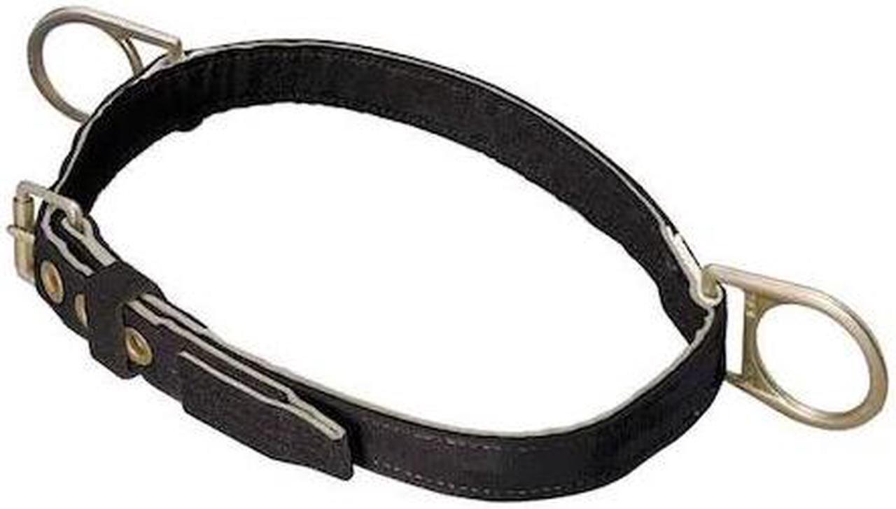 Alt view image 2 of 5 - HONEYWELL MILLER 124N/MBK Body Belt, 2 D-Rings, Hips Location, Stainless Steel,