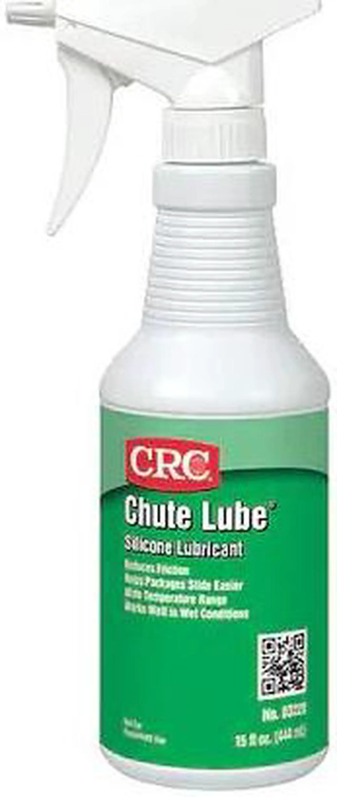 Main image of CRC 03220 Chute Lube, Silicone, H2 No Food Contact, 15 oz Spray Bottle, Yellow