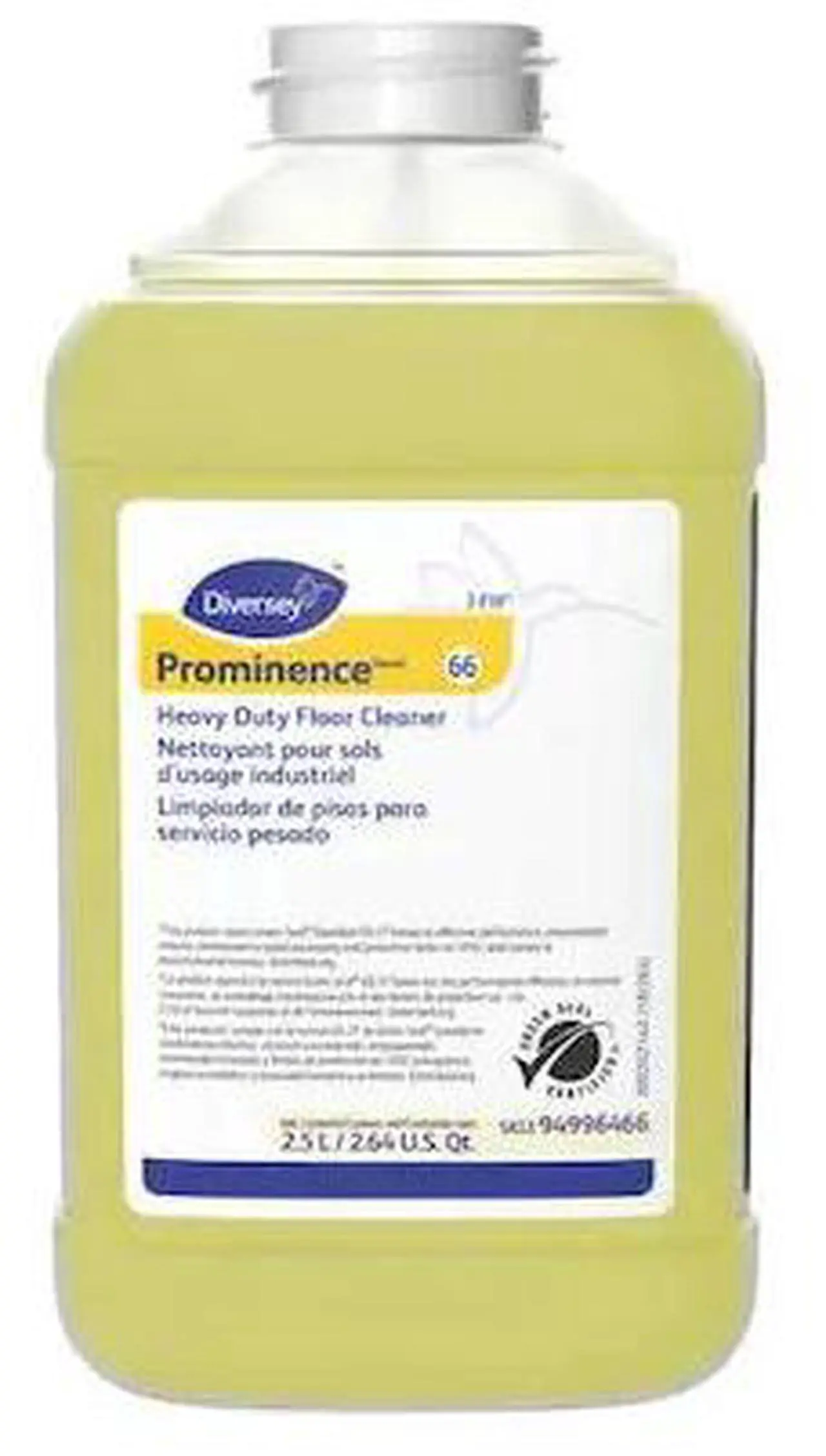 Alt view image 3 of 5 - DIVERSEY 94996466 Prominence Heavy Duty Floor Cleaner, J-Fill Dispenser, 2.5L,
