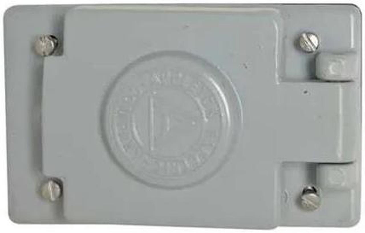 Main image of APPLETON ELECTRIC FSK-WR1 1 -Gang Vertical Weatherproof Cover, 2-13/16" W,