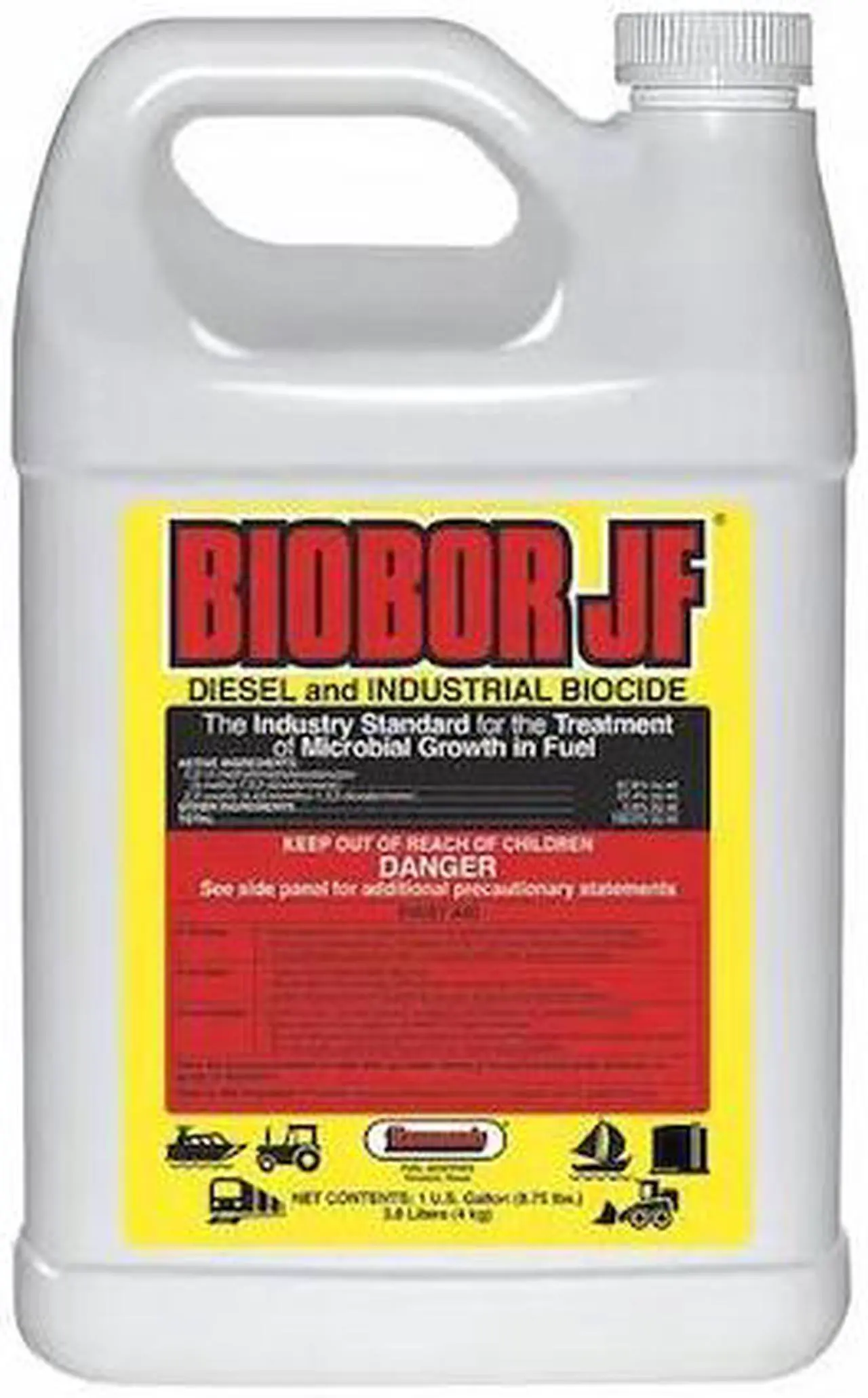 Main image of BIOBOR BBJUG01US Diesel Fuel Additive, Biocide, JF, 1 gal, Jug, Diesel Engines,