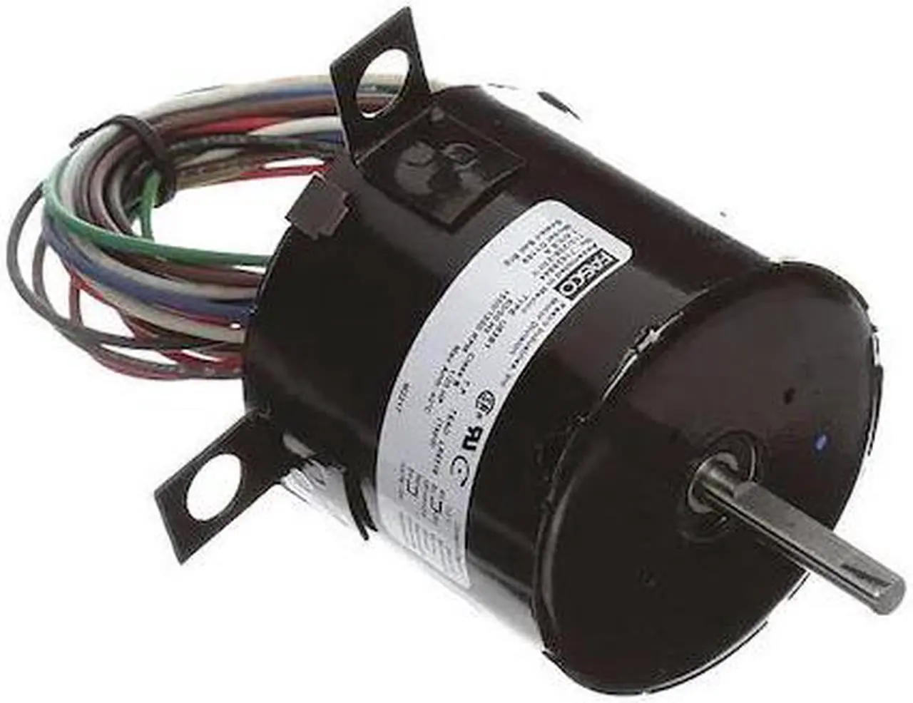 Alt view image 2 of 2 - FASCO D1189 Condenser Fan Motor,1/20 HP,Lug,Flat