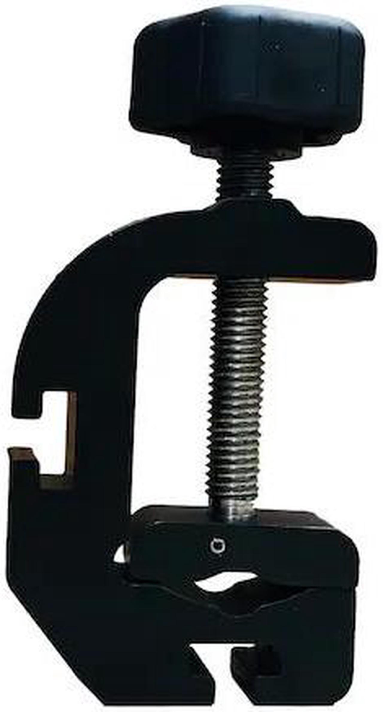 Alt view image 2 of 2 - Omnimed Super Clamp With 1/4"-32 to 1/4"-32 Thread Screw Converter (For Poles .5" to 2" In Diameter Poles) Max Load of 50 Pounds