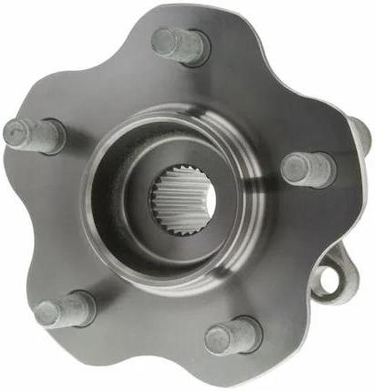 Alt view image 2 of 3 - AWD MOOG Rear Wheel Bearing Hub Assembly For Nissan Rogue Juke W/O ABS 5 Lug