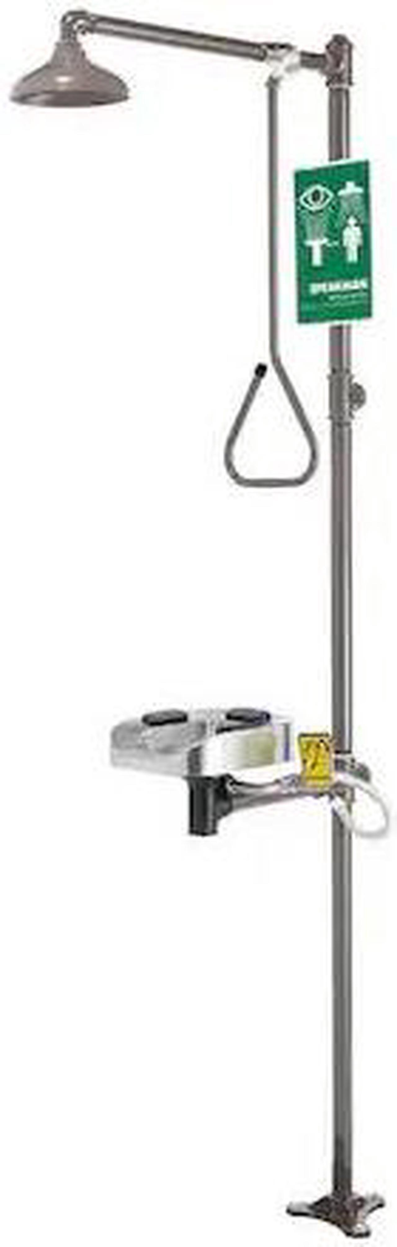 Main image of SPEAKMAN SE-1255-HFO Emergency Shower Combination, 0.0 H, Stainless Steel Bowl,