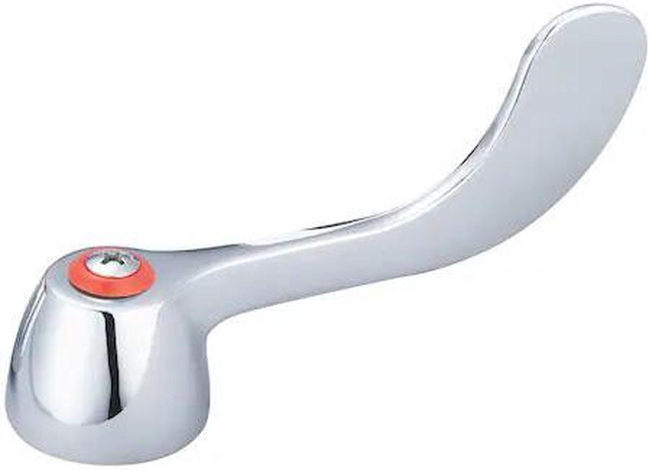 Main image of CENTRAL BRASS G-4147-H Wrist Handle (4") With Red Index Ring And Screw-Hot,