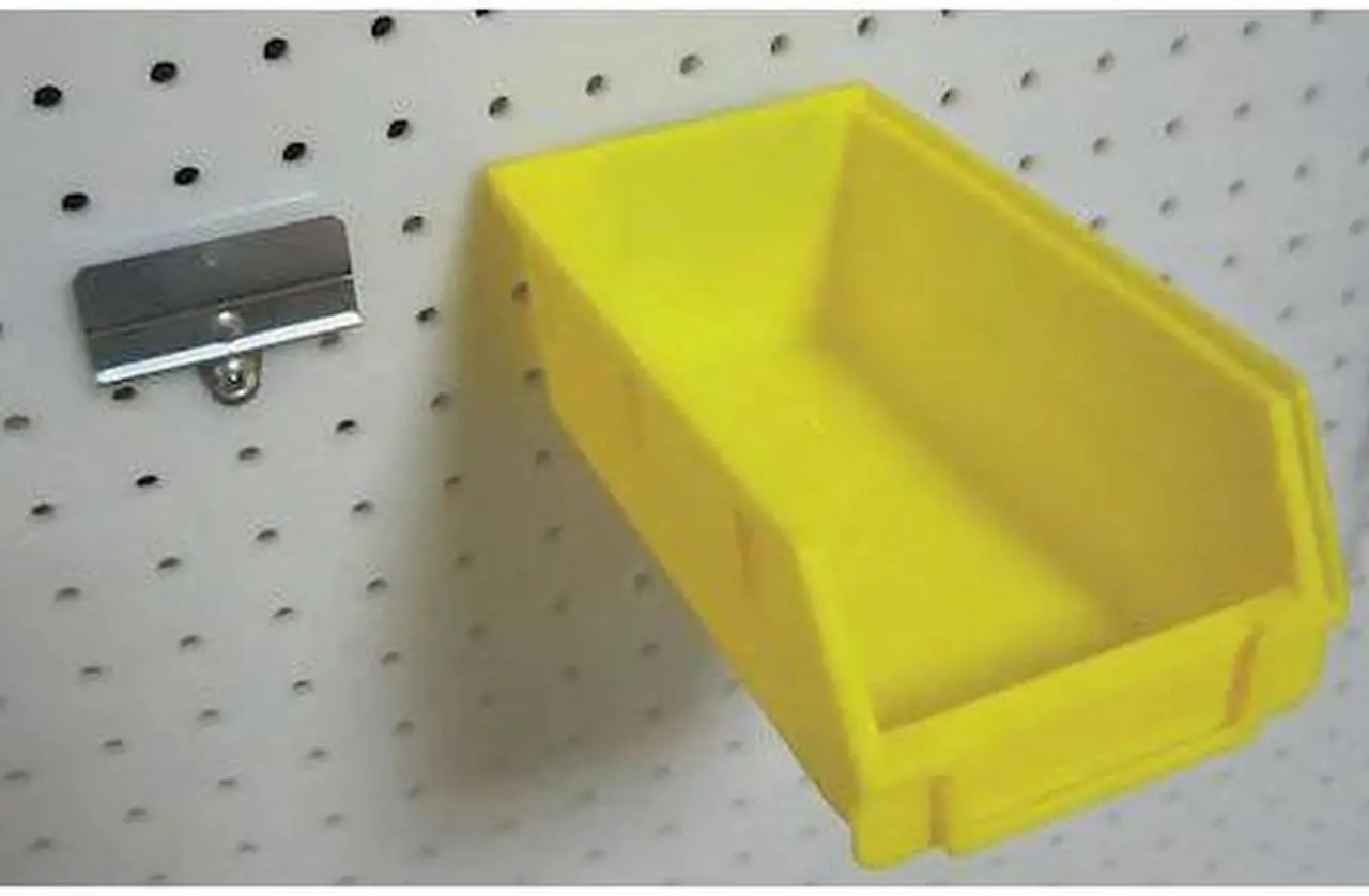 Main image of ZORO SELECT 5TPP3 Pegboard Bin Kit,3 x 4-1/8 x 7-3/8,PK24