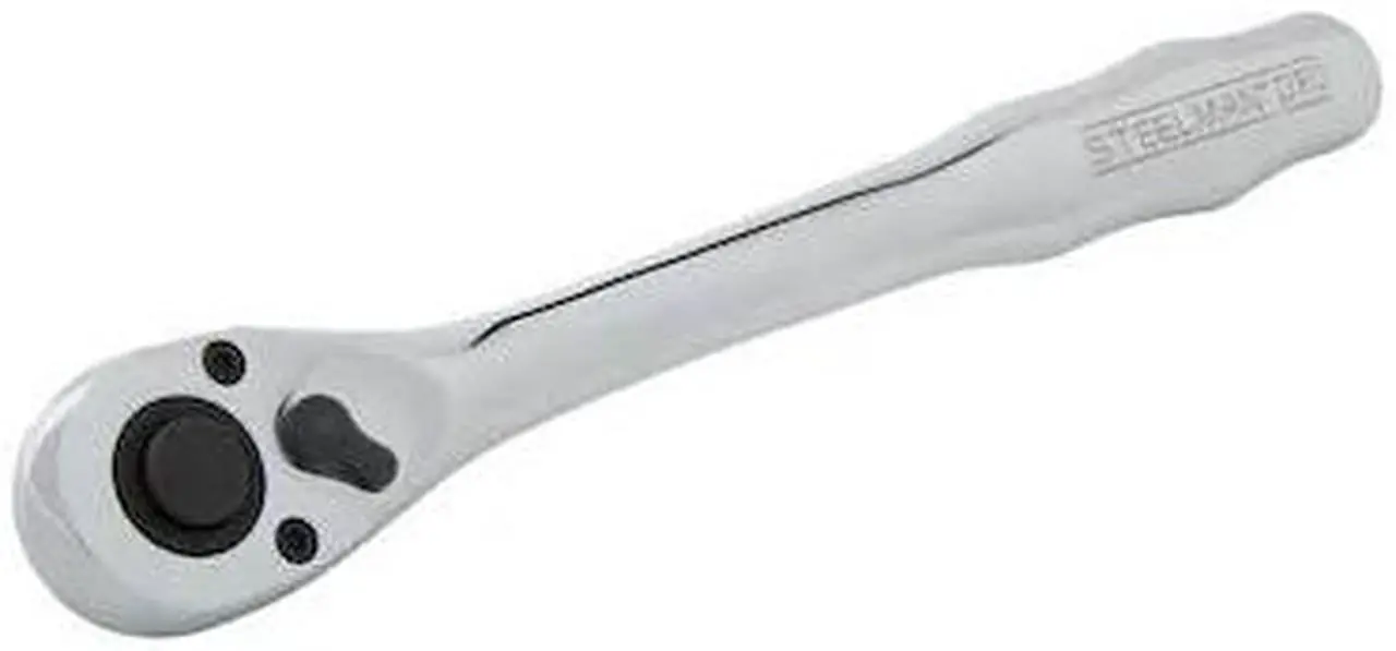 Alt view image 2 of 8 - STEELMAN PRO 78241 72-Tooth 1/2-Inch Drive Thin Profile Ratchet with Offset Handle