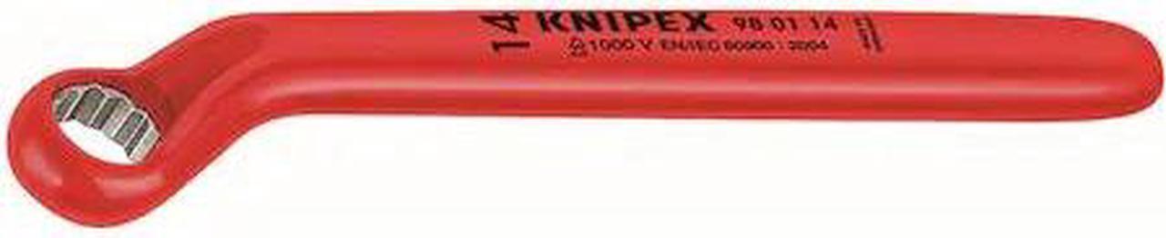 Alt view image 2 of 2 - KNIPEX 98 01 9/16 Insulated Box End Wrench,9/16 in,7-9/32L