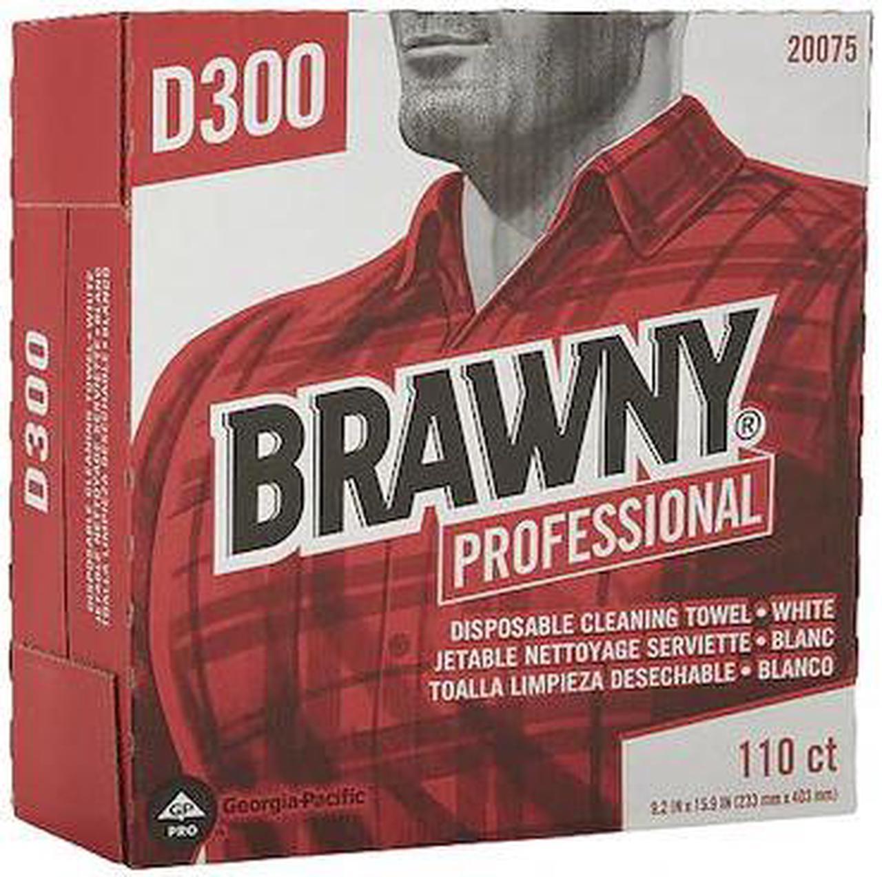 Main image of GEORGIA-PACIFIC 20075 Dry Wipe Dispenser Box, Brawny Pro, Double Recreped DRC,