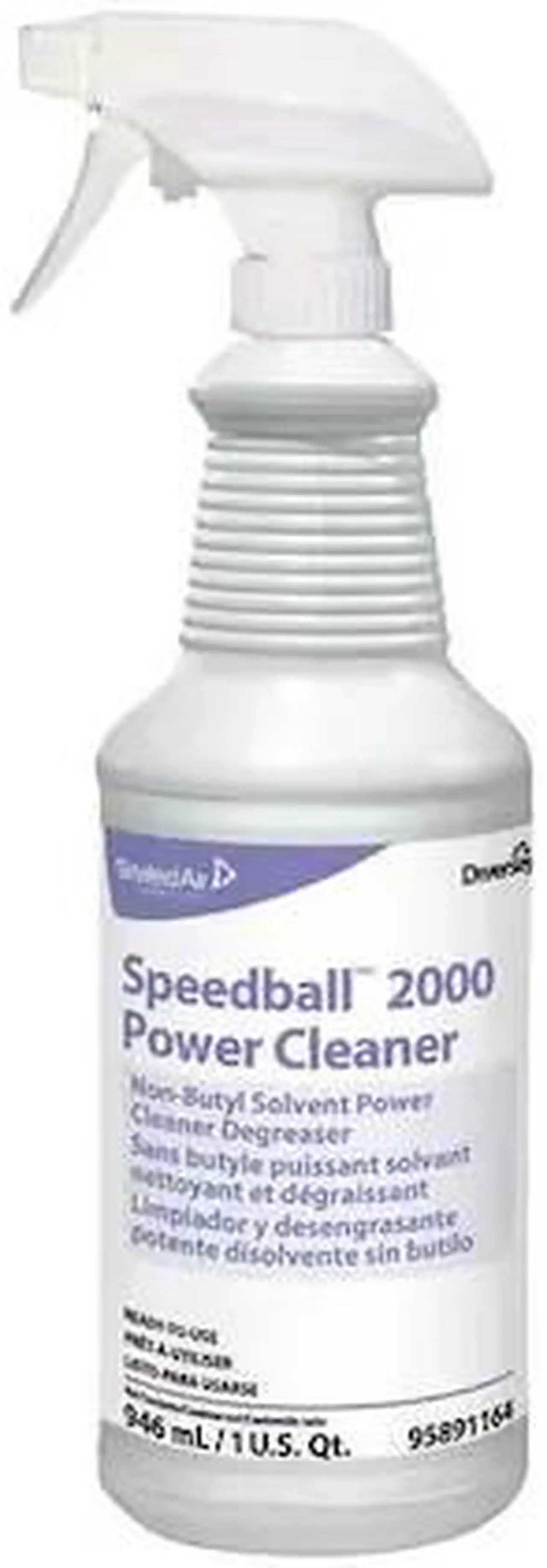 Alt view image 4 of 9 - Diversey 5891164 Speedball 2000 Heavy-Duty Cleaner, Citrus, Liquid, 1qt. Spray Bottle