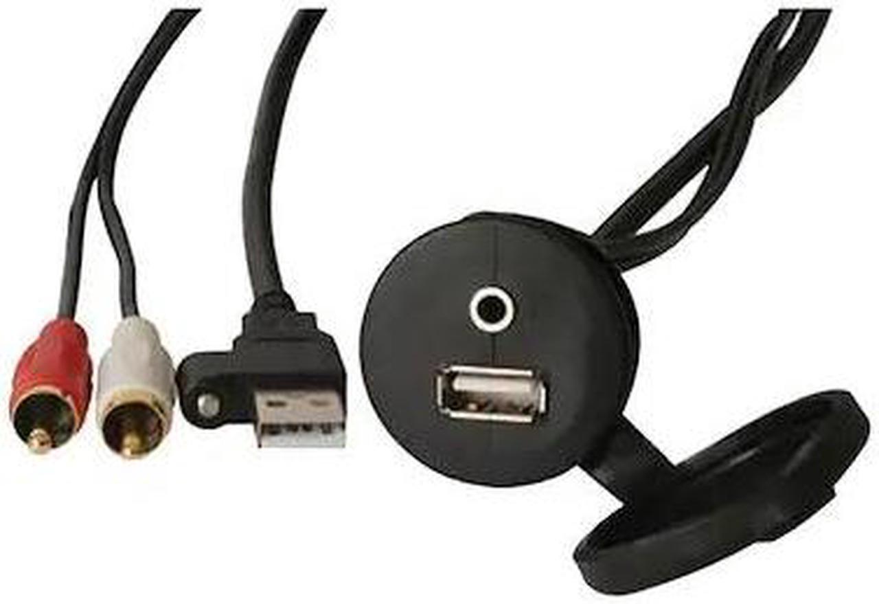 Alt view image 7 of 8 - FUSION MS-CBUSB3.5 PANEL MOUNT USB AND 3.5MM HEADPHONE JACK
