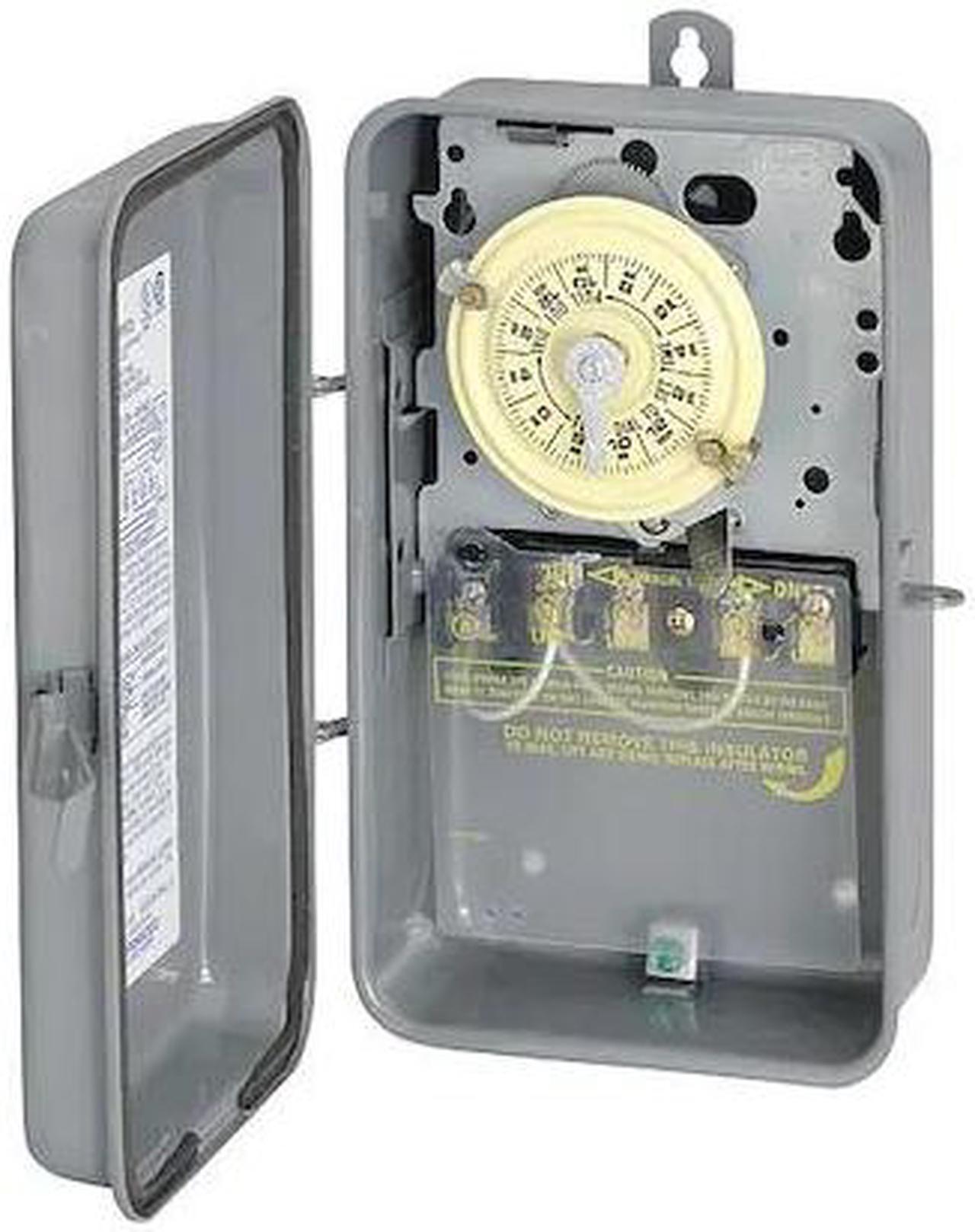Alt view image 5 of 5 - Electromechanical Timer, 125VAC Voltage, 40 Amps, Max. Time Setting: 23 hr.