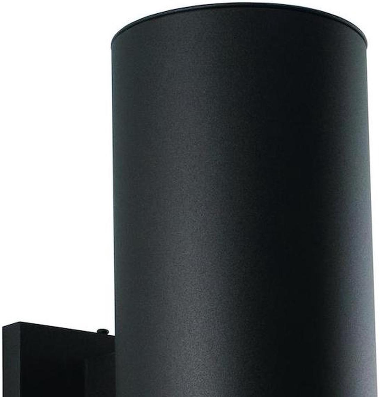 Alt view image 9 of 12 - Vaxcel Chiasso 5" Outdoor Wall Light Textured Black - CO-OWB052TB