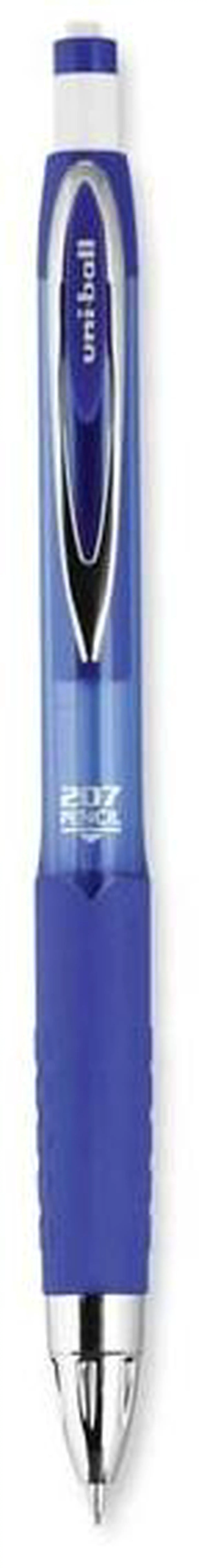 Alt view image 7 of 10 - Uni-ball 207 Mechanical Pencil, 0.7 mm, HB (#2), Black Lead, Blue Barrel, Dozen