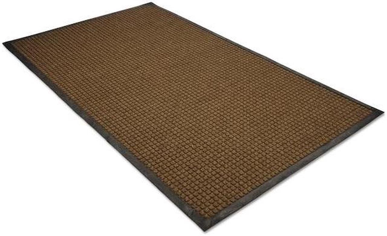 Alt view image 5 of 10 - Guardian                                 WaterGuard Wiper Scraper Indoor Mat, 36 x 60, Brown