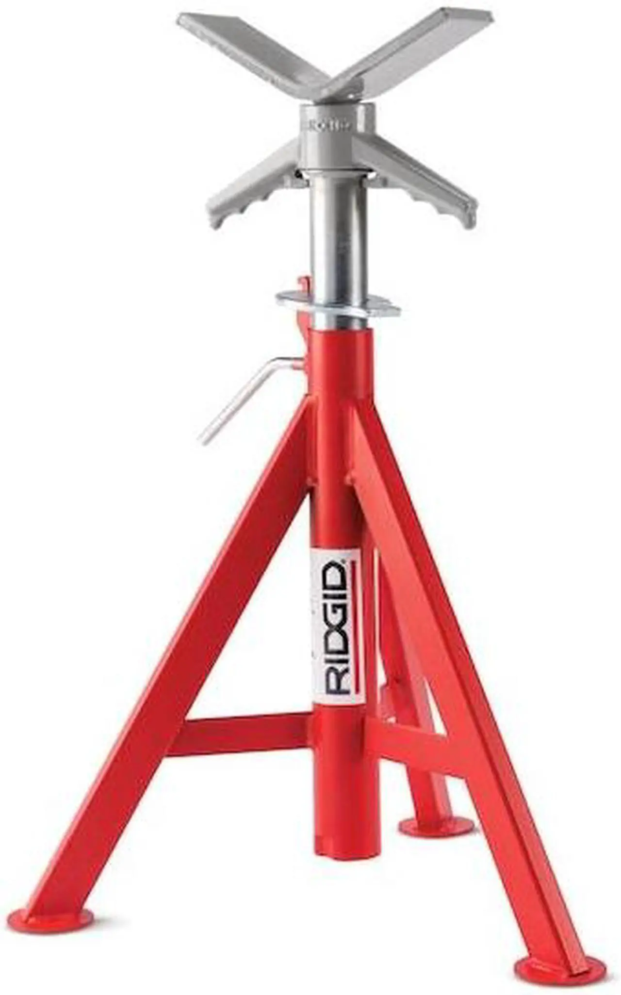 Alt view image 16 of 16 - Ridgid 56662 52 in. V-Head High Pipe Stand