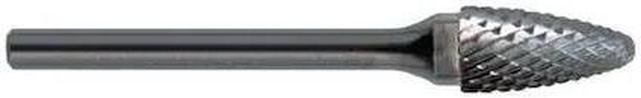 Main image of CLE-LINE C17580 1/4x1/4 Solid Carbide Shank Double Cut Carbide SF-1 Cle-Line