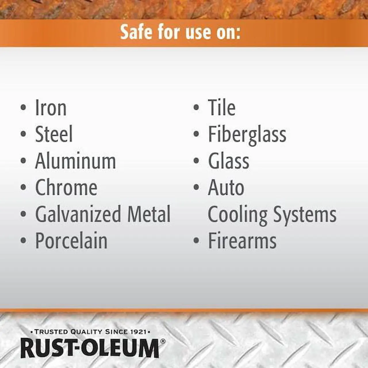Alt view image 4 of 8 - RUST-OLEUM 286746 1 gal. Clear Water Rust Converter