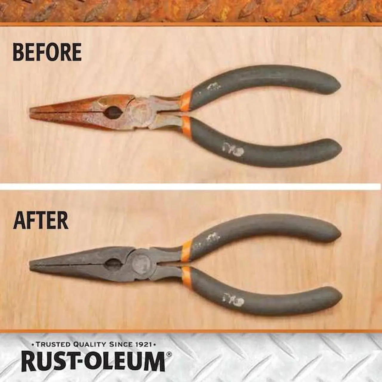 Alt view image 7 of 8 - RUST-OLEUM 286746 1 gal. Clear Water Rust Converter